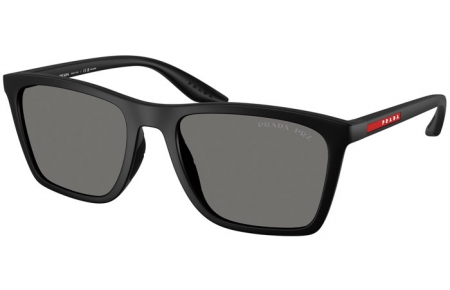 Gafas de Sol - Prada Linea Rossa - SPS B08S - 1BO02G  MATTE BLACK // DARK GREY POLARIZED