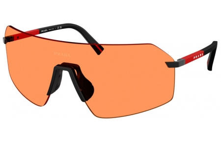 Gafas de Sol - Prada Linea Rossa - SPS B50S - 1BO90U  MATTE BLACK // ORANGE