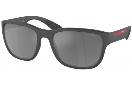 Gafas de Sol - Prada Linea Rossa - SPS 01US - UFK5L0 GREY RUBBER // GREY BLACK MIRROR