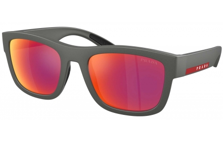 Gafas de Sol - Prada Linea Rossa - SPS 01ZS - 16X02U  GREY SILVER // BROWN MIRROR ORANGE