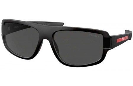 Gafas de Sol - Prada Linea Rossa - SPS 03WS - DG006F BLACK RUBBER // DARK GREY