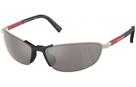 Gafas de Sol - Prada Linea Rossa - SPS 55ZS - 18X80I  MATTE CHAMPAGNE // PURPLE BROWN MIRROR SILVER
