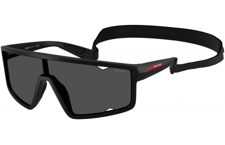 Gafas de Sol - Prada Linea Rossa - SPS A03S - 1BO5S0  MATTE BLACK // DARK GREY