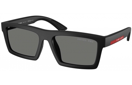 Gafas de Sol - Prada Linea Rossa - SPS A07S - 1BO02G  MATTE BLACK // DARK GREY POLARIZED