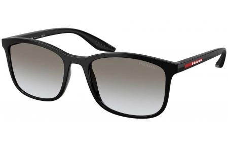 Gafas de Sol - Prada Linea Rossa - SPS A08S - 1AB0A7  BLACK // GREY GRADIENT