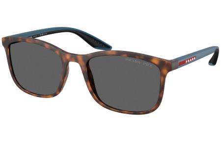 Gafas de Sol - Prada Linea Rossa - SPS A08S - U61144  MATTE RUBBER HAVANA // GREY POLARIZED