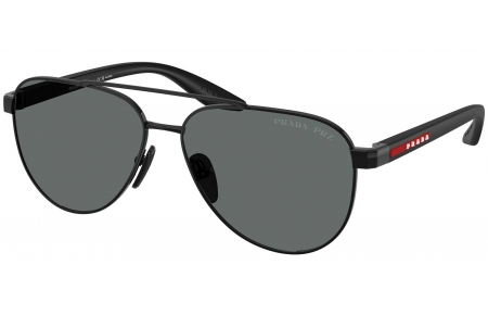 Gafas de Sol - Prada Linea Rossa - SPS A52S - 1AB5Z1  BLACK // DARK GREY POLARIZED