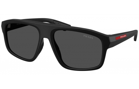 Gafas de Sol - Prada Linea Rossa - SPS B02S - 1BO06F  MATTE BLACK // DARK GREY