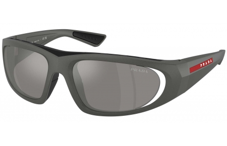 Gafas de Sol - Prada Linea Rossa - SPS B03S - 16X7W1  METALLIC GREY // GREY MIRROR SILVER