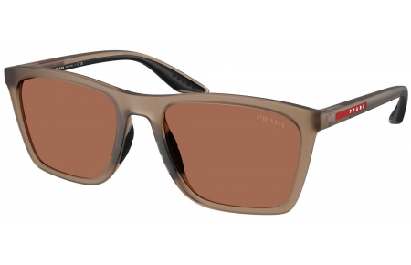 Gafas de Sol - Prada Linea Rossa - SPS B08S - 29F50A  FROSTED BROWN // BROWN TUNING