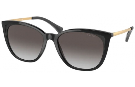 Sunglasses - RALPH Ralph Lauren - RA5280 - 50018G SHINY BLACK // GREY GRADIENT