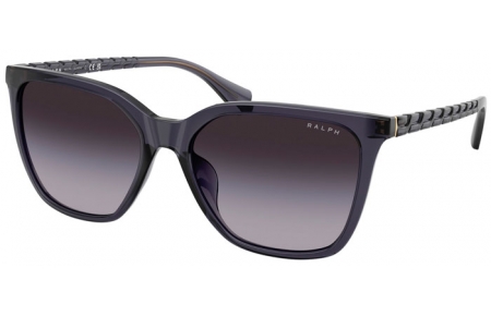 Sunglasses - RALPH Ralph Lauren - RA5328U - 62358G  SHINY TRANSPARENT VIOLET // VIOLET GRADIENT GREY