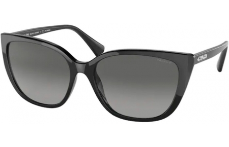 Lunettes de soleil - RALPH Ralph Lauren - RA5274 - 5001T3 SHINY BLACK // GREY GRADIENT POLARIZED