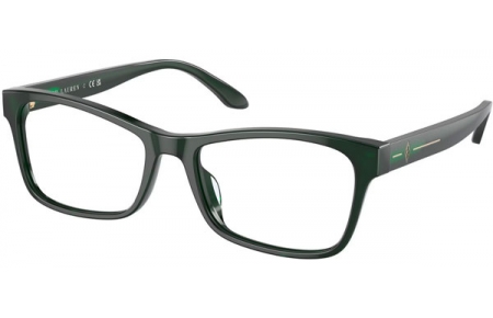 Lunettes de vue - Ralph Lauren - RL6229U - 5421  SHINY FOREST GREEN