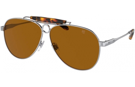 Sunglasses - Ralph Lauren - RL7078 THE COUNRTYMAN - 900133  SILVER // BROWN