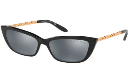 Gafas de Sol - Ralph Lauren - RL8173 - 50016G BLACK // BLACK MIRROR