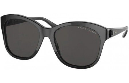Sunglasses - Ralph Lauren - RL8190Q - 500187 SHINY BLACK // DARK GREY