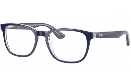 Lunettes Junior - Ray-Ban® Junior Collection - RY1592 - 3853 BLUE ON TRANSPARENT