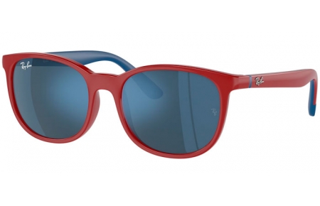 Gafas Junior - Ray-Ban® Junior Collection - RJ9079S - 716055  RED ON BLUE // DARK BLUE MIRROR