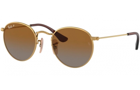 Lunettes Junior - Ray-Ban® Junior Collection - RJ9547S - 223/T5 GOLD // BROWN GRADIENT POLARIZED