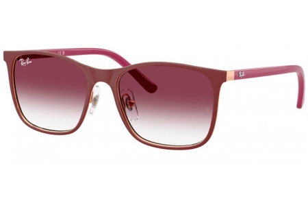 Lunettes Junior - Ray-Ban® Junior Collection - RJ9551S - 296/8H MATTE BURGUNDY ON ROSE GOLD // DARK VIOLET GRADIENT
