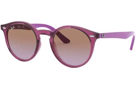 Frames Junior - Ray-Ban® Junior Collection - RJ9064S - 706468 TRANSPARENT FUXIA // VIOLET BROWN GRADIENT