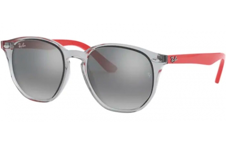 Gafas Junior - Ray-Ban® Junior Collection - RJ9070S - 70636G TRANSPARENT GREY // GREY SILVER MIRROR