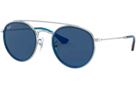 Gafas Junior - Ray-Ban® Junior Collection - RJ9647S - 212/80 SILVER BLUE // DARK BLUE