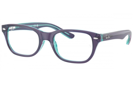 Lunettes Junior - Ray-Ban® Junior Collection - RY1555 - 3945  TOP BLUE VIOLET LIGHT BLUE