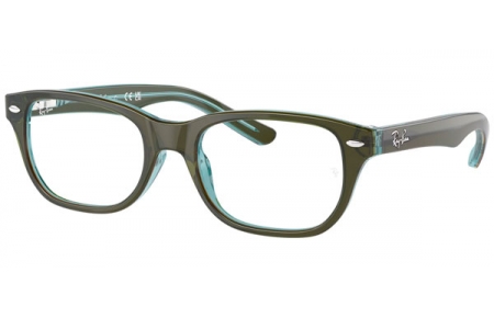 Gafas Junior - Ray-Ban® Junior Collection - RY1555 - 3946  TOP GREEN ORANGE LIGHT BLUE