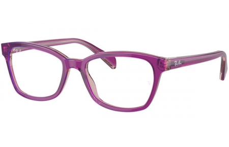 Lunettes Junior - Ray-Ban® Junior Collection - RY1591 - 3944  TOP PURPLE PINK BEIGE