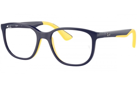 Frames Junior - Ray-Ban® Junior Collection - RY9078V - 3937  DARK BLUE ON RUBBER YELLOW