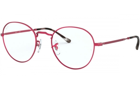 Frames - Ray-Ban® - RX3582V DAVID - 3072 SAND TRANSPARENT RED