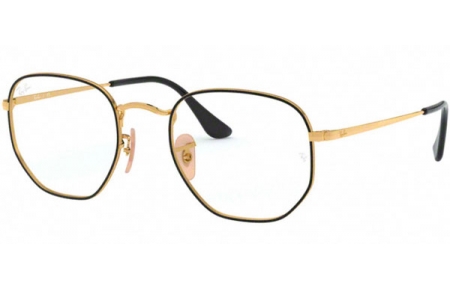 Frames - Ray-Ban® - RX6448 - 2991 TOP BLACK ON GOLD