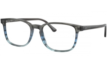 Frames - Ray-Ban® - RX5418 - 8254  STRIPED GREY AND BLUE