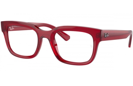 Lunettes de vue - Ray-Ban® - RX7217 CHAD - 8265  TRANSPARENT RED