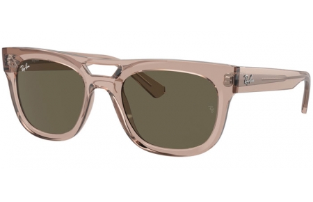 Sunglasses - Ray-Ban® - Ray-Ban® RB4426 PHIL - 6727/3 TRANSPARENT LIGHT BROWN // BROWN