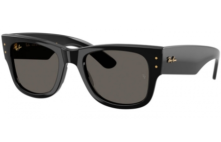 Gafas de Sol - Ray-Ban® - Ray-Ban® RB0840S MEGA WAYFARER - 6826J5  BLACK // DARK GREY