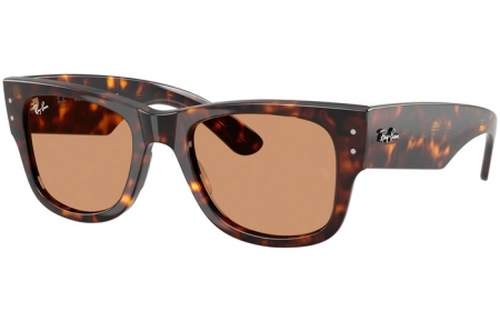 Gafas de Sol - Ray-Ban® - Ray-Ban® RB0840S MEGA WAYFARER - 902/53 HAVANA // BROWN
