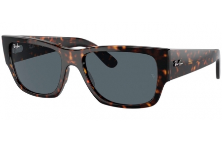Lunettes de soleil - Ray-Ban® - Ray-Ban® RB0947S CARLOS - 902/R5 HAVANA // BLUE