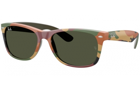 Gafas de Sol - Ray-Ban® - Ray-Ban® RB2132 NEW WAYFARER - 682331  CAMOUFLAGE GREEN // GREEN