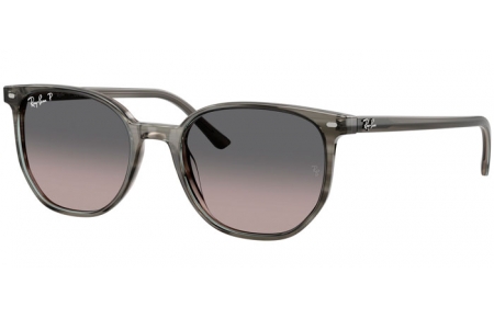 Gafas de Sol - Ray-Ban® - Ray-Ban® RB2197 ELLIOT - 1438M3  STRIPED GREY // GREY GRADIENT POLARIZED