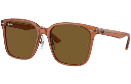 Gafas de Sol - Ray-Ban® - Ray-Ban® RB2206D - 663673  TRANSPARENT BROWN // DARK BROWN