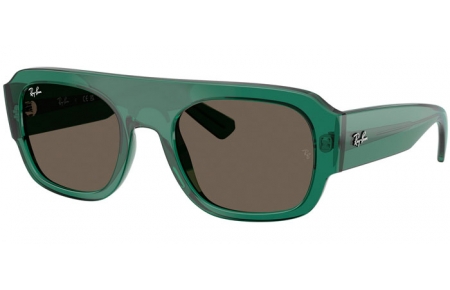 Gafas de Sol - Ray-Ban® - Ray-Ban® RB2218 - 6681/3 TRANSPARENT GREEN // BROWN