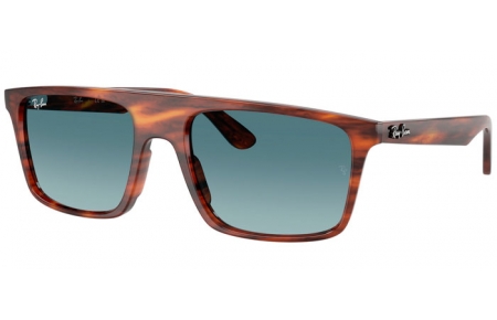 Gafas de Sol - Ray-Ban® - Ray-Ban® RB2222 - 954/3M STRIPED HAVANA // BLUE GRADIENT GREY
