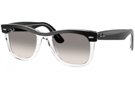 Gafas de Sol - Ray-Ban® - Ray-Ban® RB2240  WAYFARER - 129432  BLACK ON TRANSPARENT // GREY GRADIENT