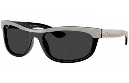Gafas de Sol - Ray-Ban® - Ray-Ban® RB2489 BALORAMA - 144248  GREY ON BLACK // BLACK POLARIZED