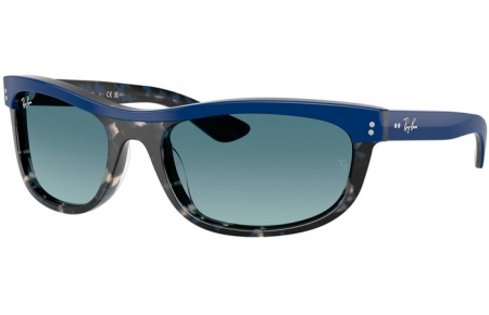 Gafas de Sol - Ray-Ban® - Ray-Ban® RB2489 BALORAMA - 14453M  BLUE ON HAVANA // BLUE GRADIENT GREY