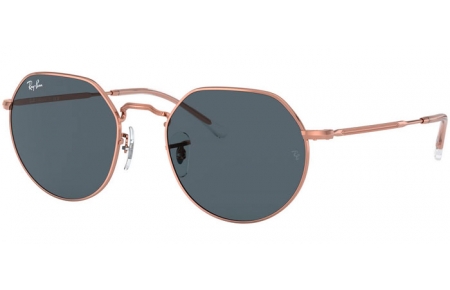 Gafas de Sol - Ray-Ban® - Ray-Ban® RB3565 JACK - 9202R5 ROSE GOLD // BLUE ANTIREFLECTION