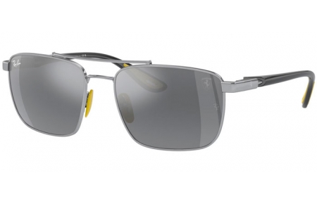 Sunglasses - Ray-Ban® - Ray-Ban® RB3715M - F0646G  SILVER // SILVER MIRROR